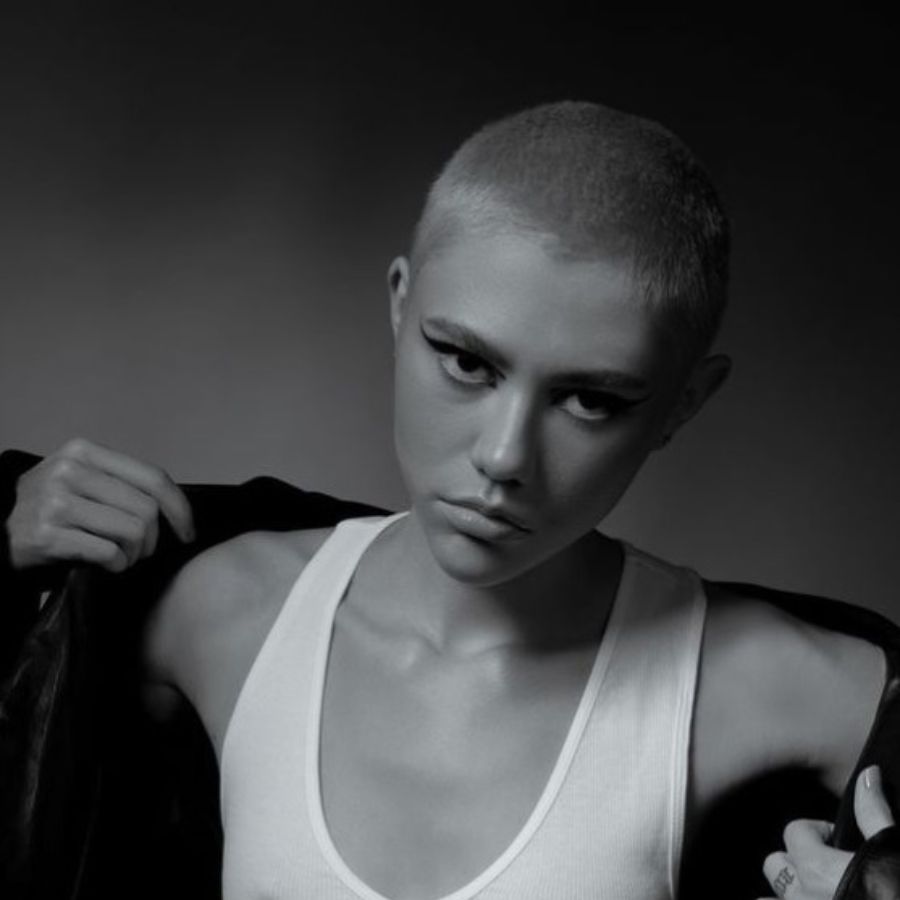 look attractive with a buzz cut